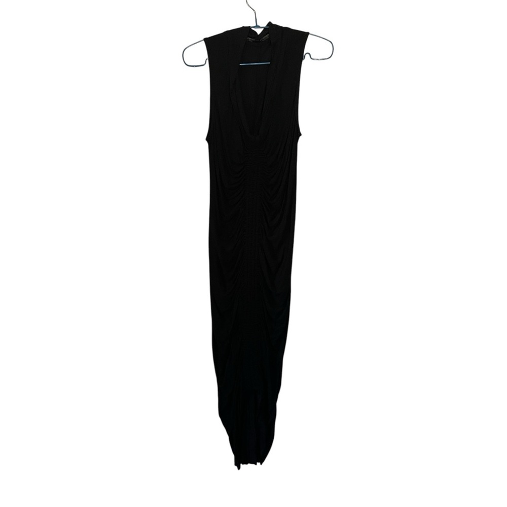 All Saints Black Sleeveless midi Dress